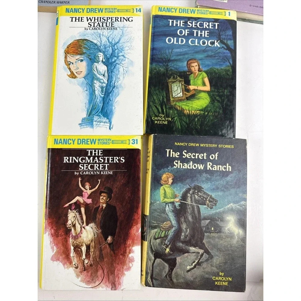 Vintage Nancy Drew‎ Hardy Boys Boxcar Children Bobbsey Twins Hardcover Book Lot